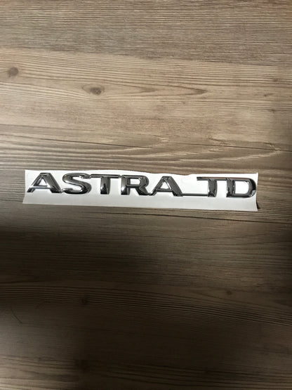 Original Astra TD Schriftzug NEU