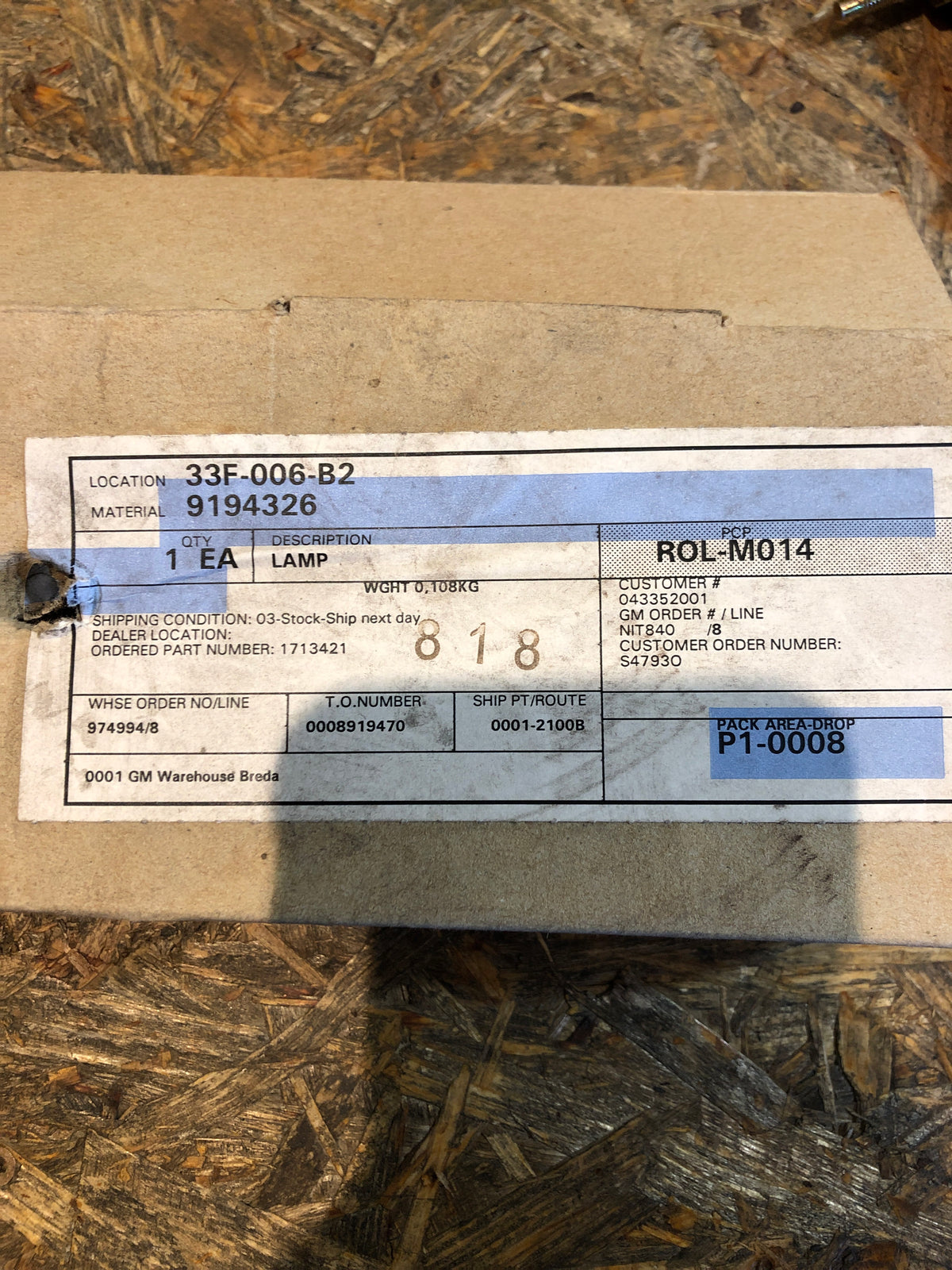 Original GM Opel Astra J Limousine (P10) (Bj. 06/2012-2020) Zusatzbremsleuchte Neu