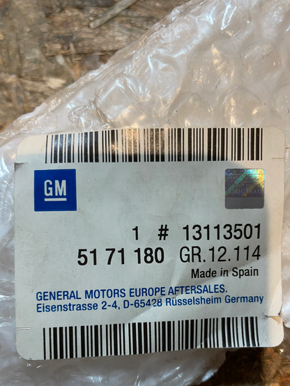 Original GM Opel Meriva A 1.3 CDTI 1.3 CD Verkleidung Schutzstreifen Tür rechts hinten Neu