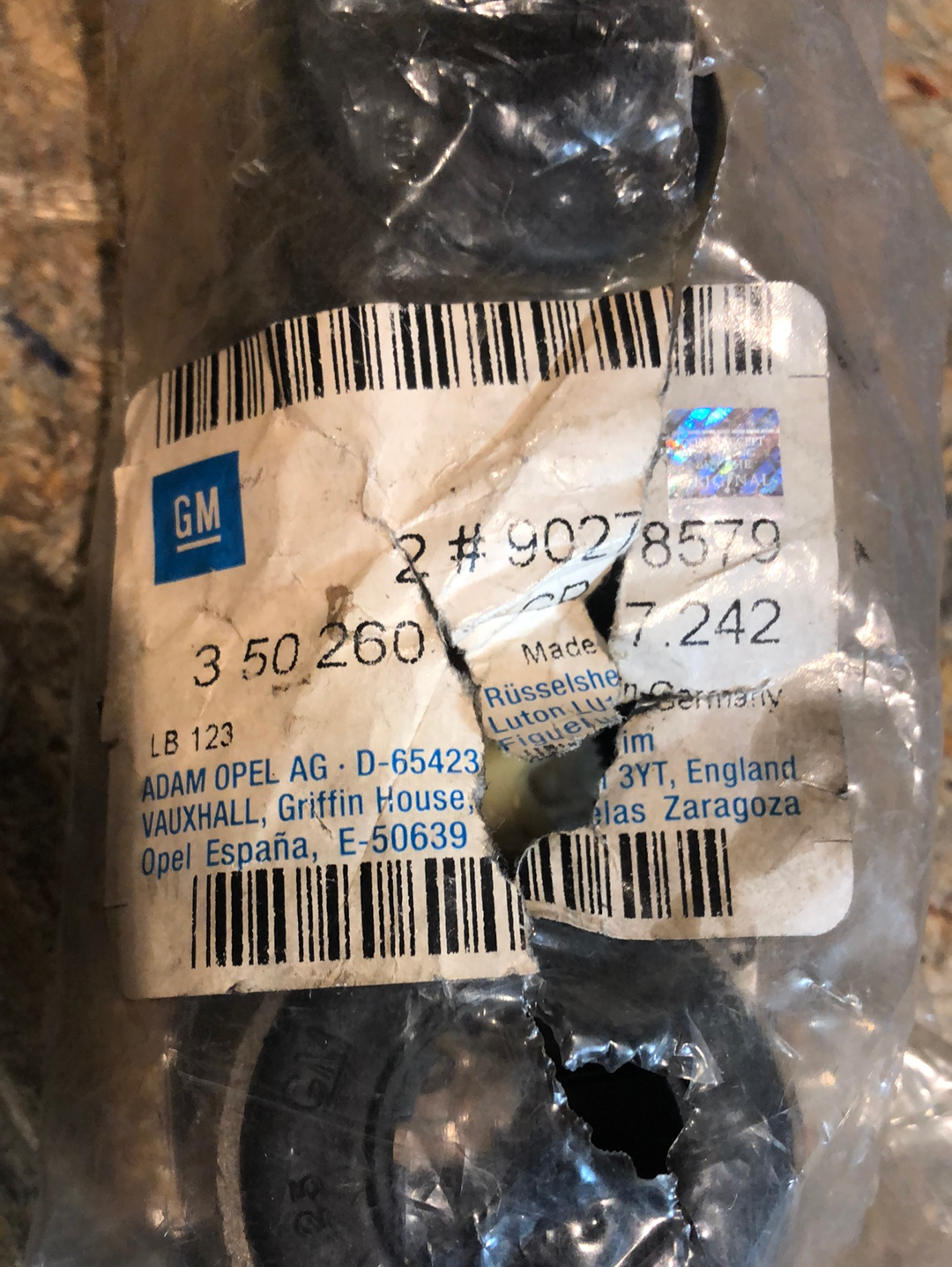 Original Opel Calibra Vectra A Stabilisator links Neu