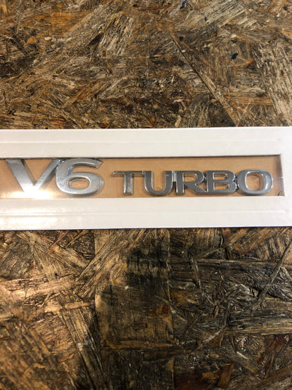 Original GM Opel Signum V6 Turbo Schriftzug Emblem Neu