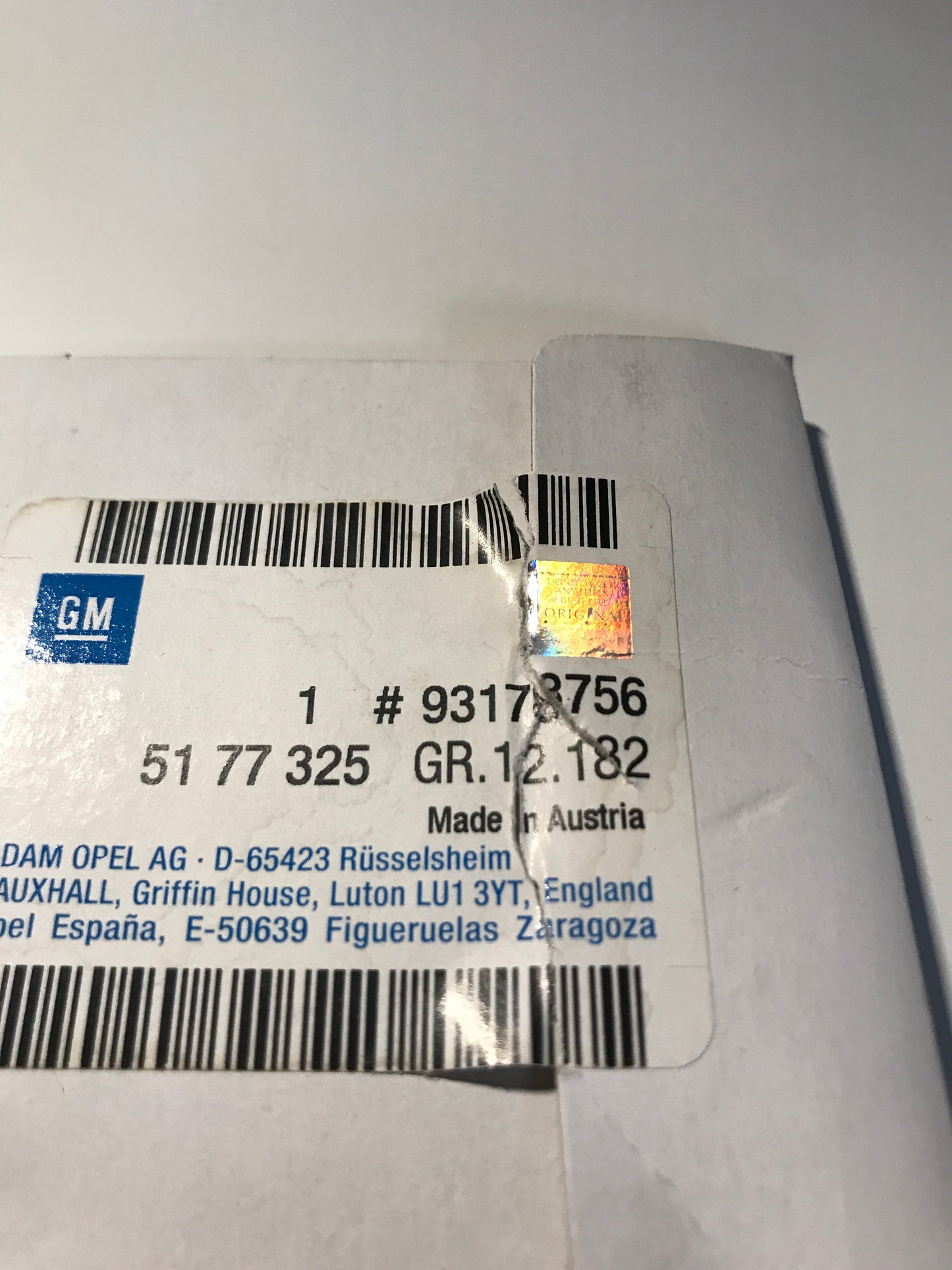 Original Corsa C 1,7 CDTI Schriftzug Karosserie hinten NEU