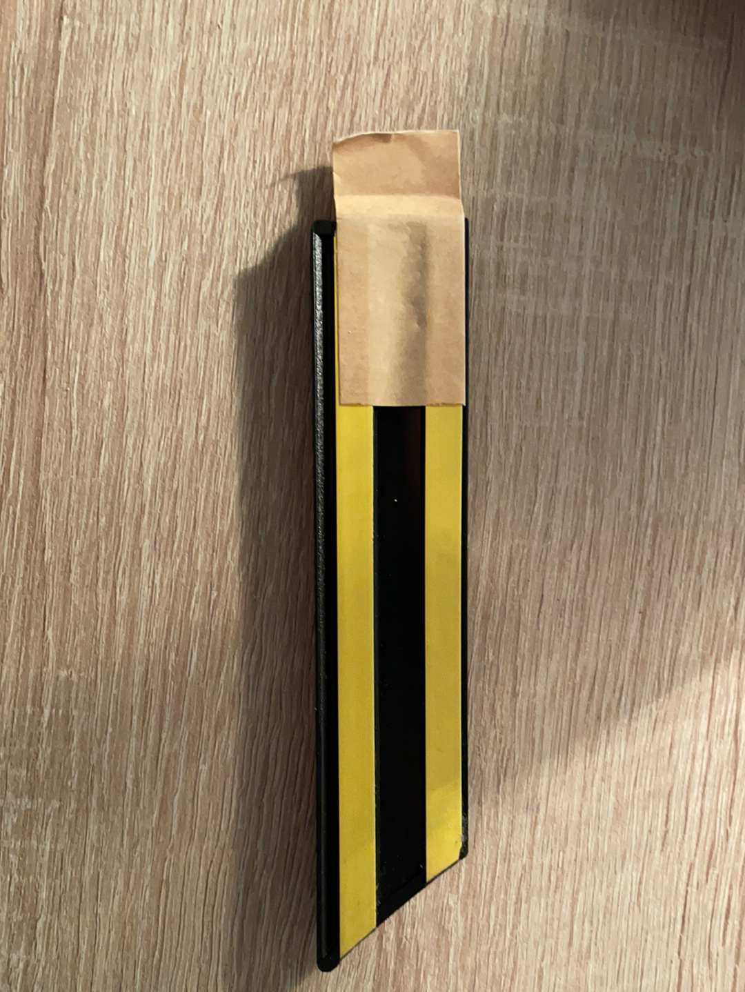 Original GM Opel Vectra A Schutzzierleiste Kotflügel vorne rechts schwarz Neu