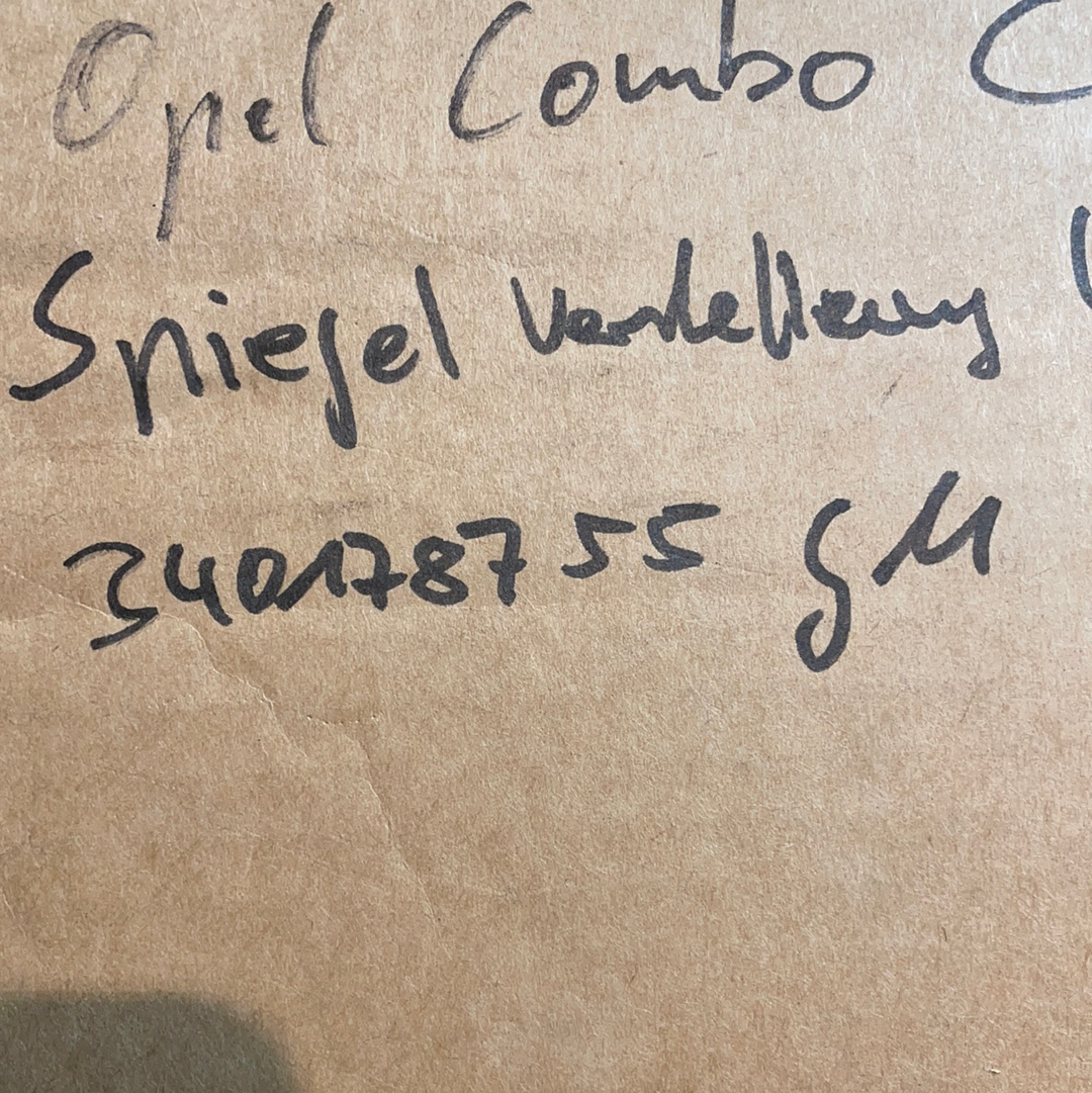 Original GM Opel Combo C Spiegel Verstellung Verkleidung rechts Neu