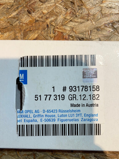 Original GM Opel Vectra C Schriftzug „Vectra 1.9 CDTI“ hinten Neu