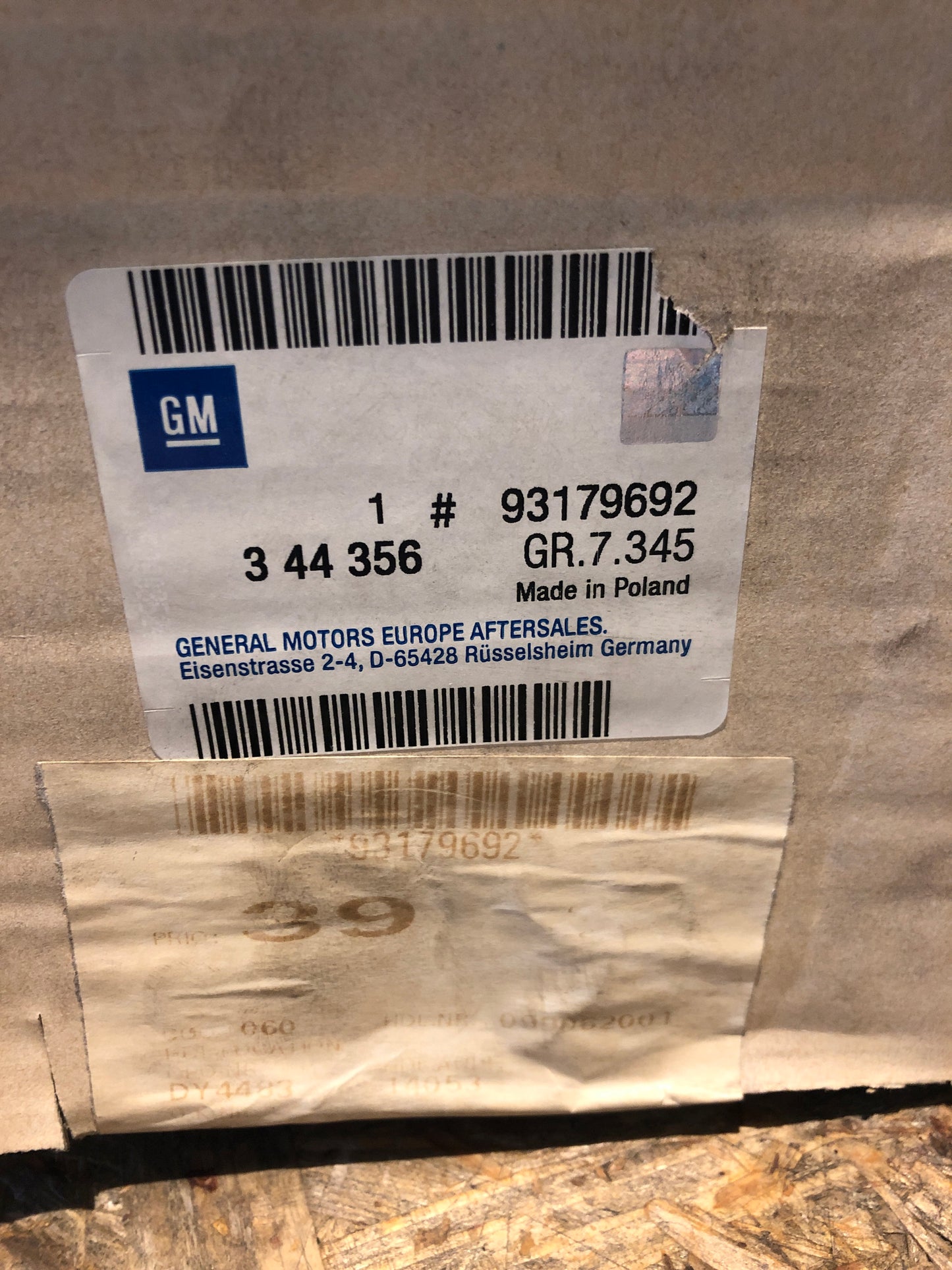 Original Astra H Stoßdämpfer vorne links