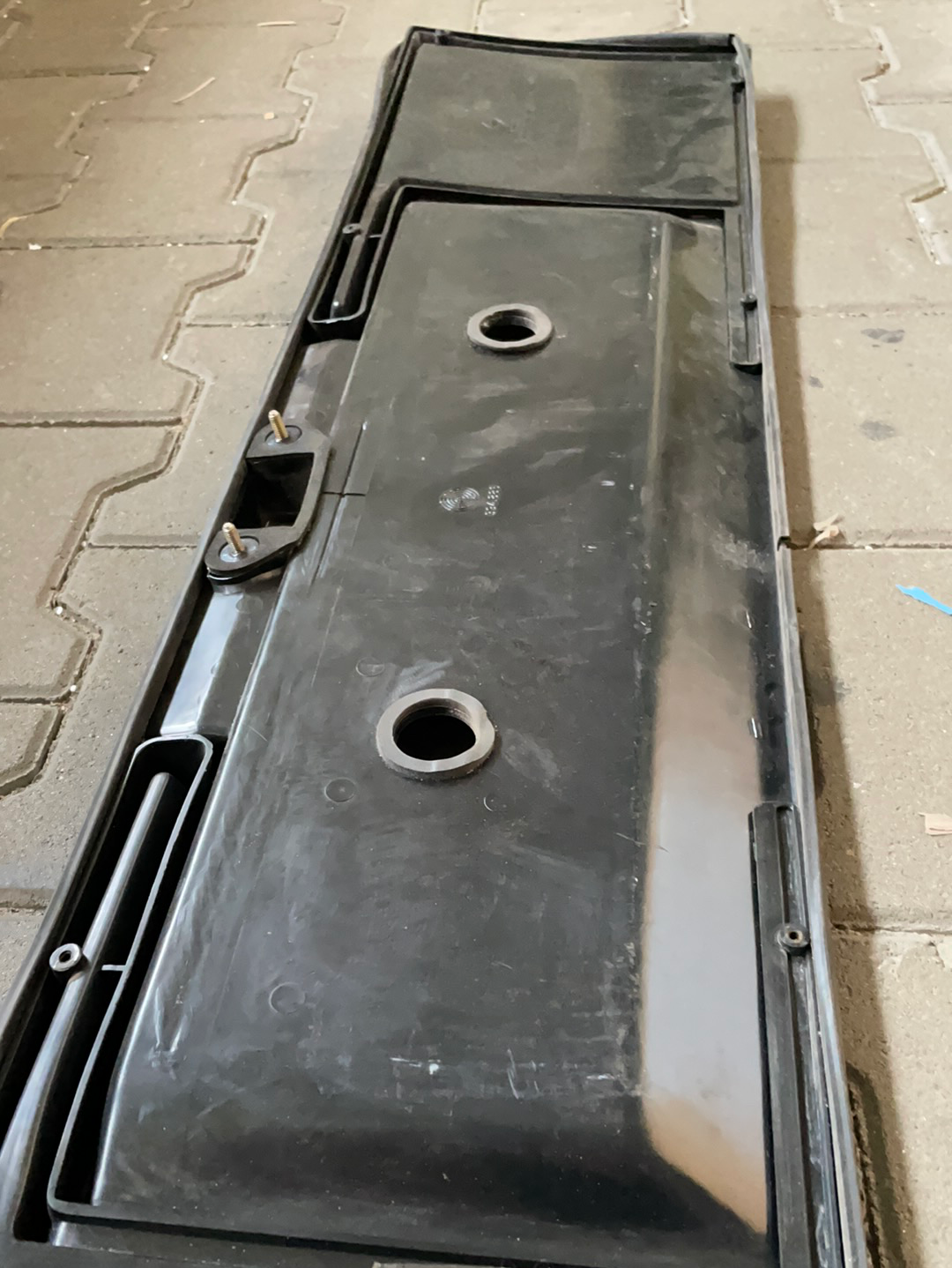 Original GM Opel Vectra C Zierleiste Kofferraumdeckel schwarz Neu