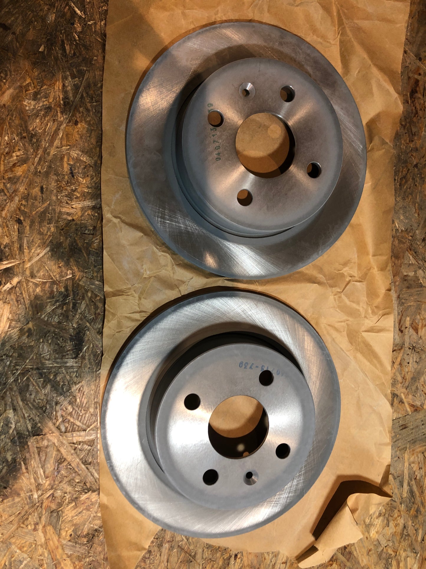Original GM Opel Astra G/H Zafira A Bremsscheibensatz Neu