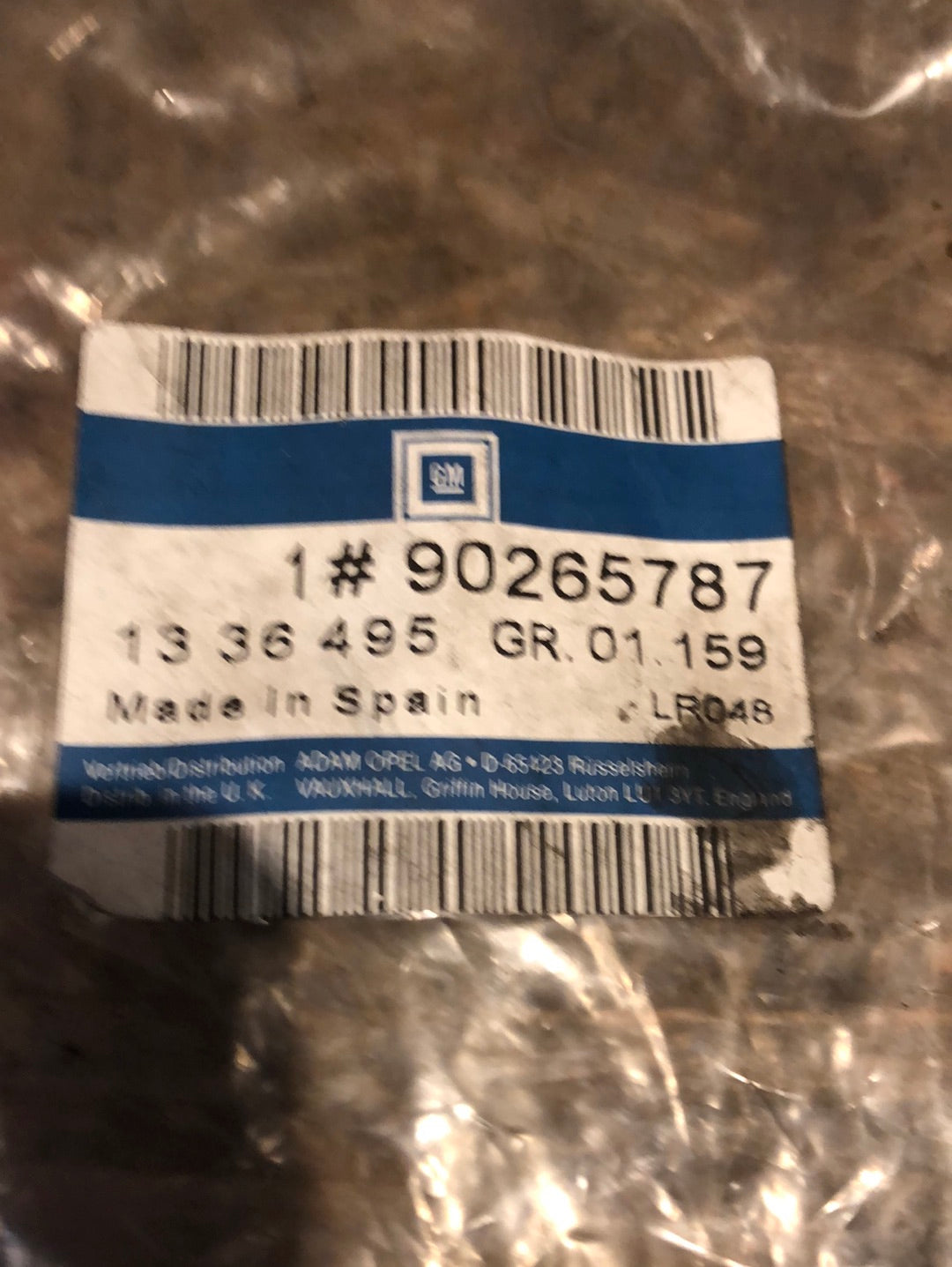 Original GM Opel Calibra Kühlerschlauch Einlass oben Neu