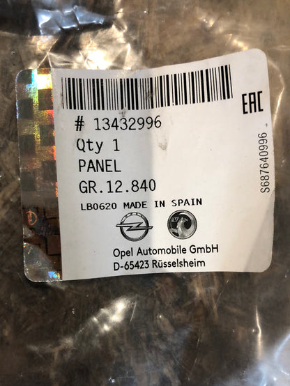 Original GM Opel Corsa E Verkleidung Laderaum Neu
