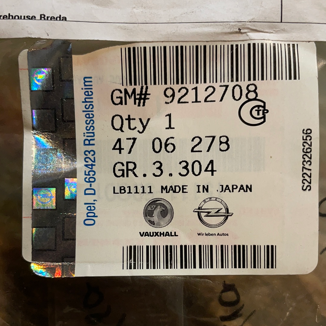 Original GM Opel Agila A Dichtung Kraftstoffpumpe an Kraftstoffbehälter Neu