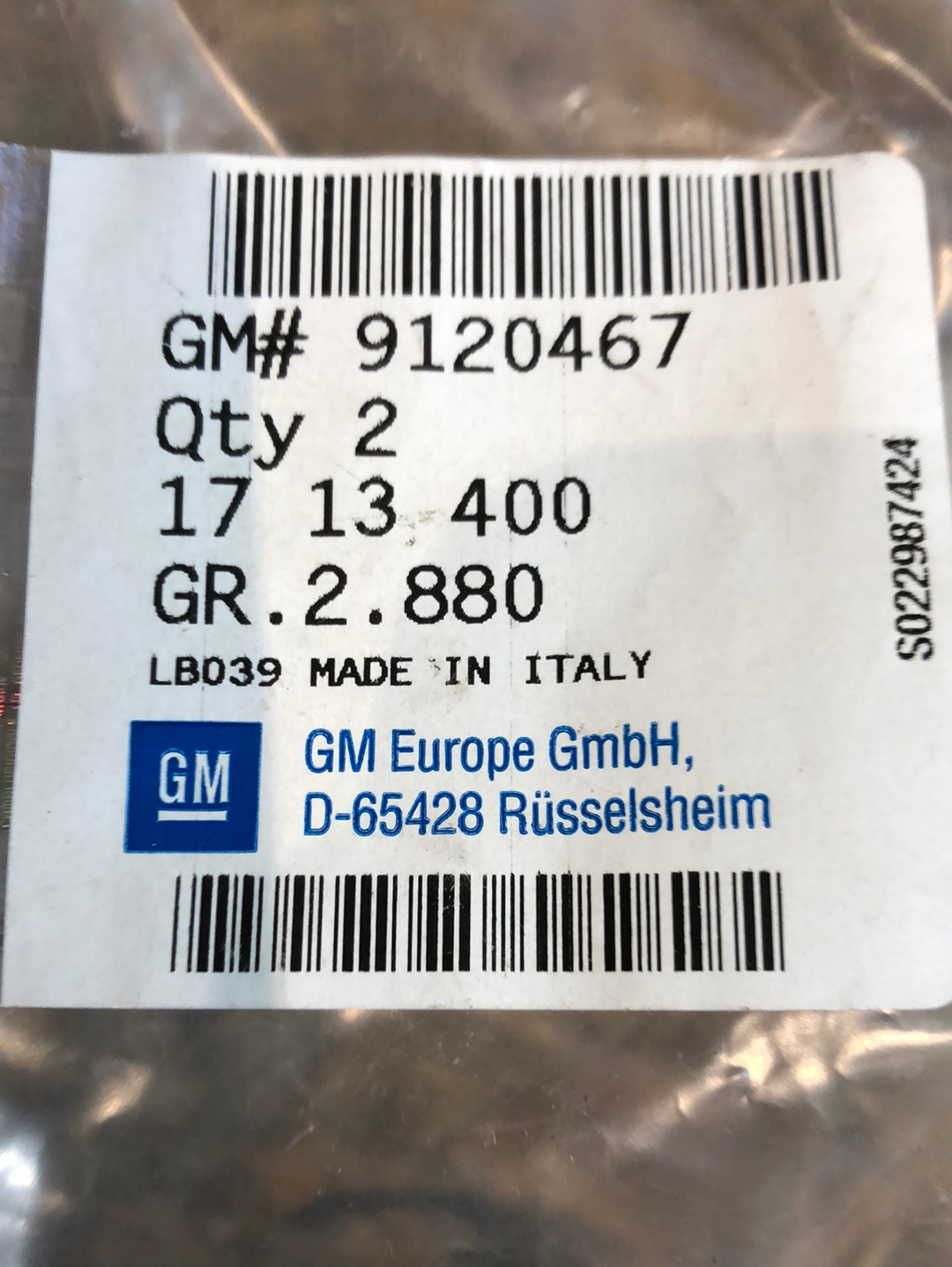 Original GM Opel Astra G Zusatzblinkleuchte Neu