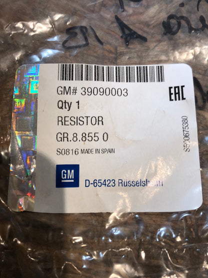 Original GM Opel Astra G Zafira A B Widerstand Innenraumgebläse Neu
