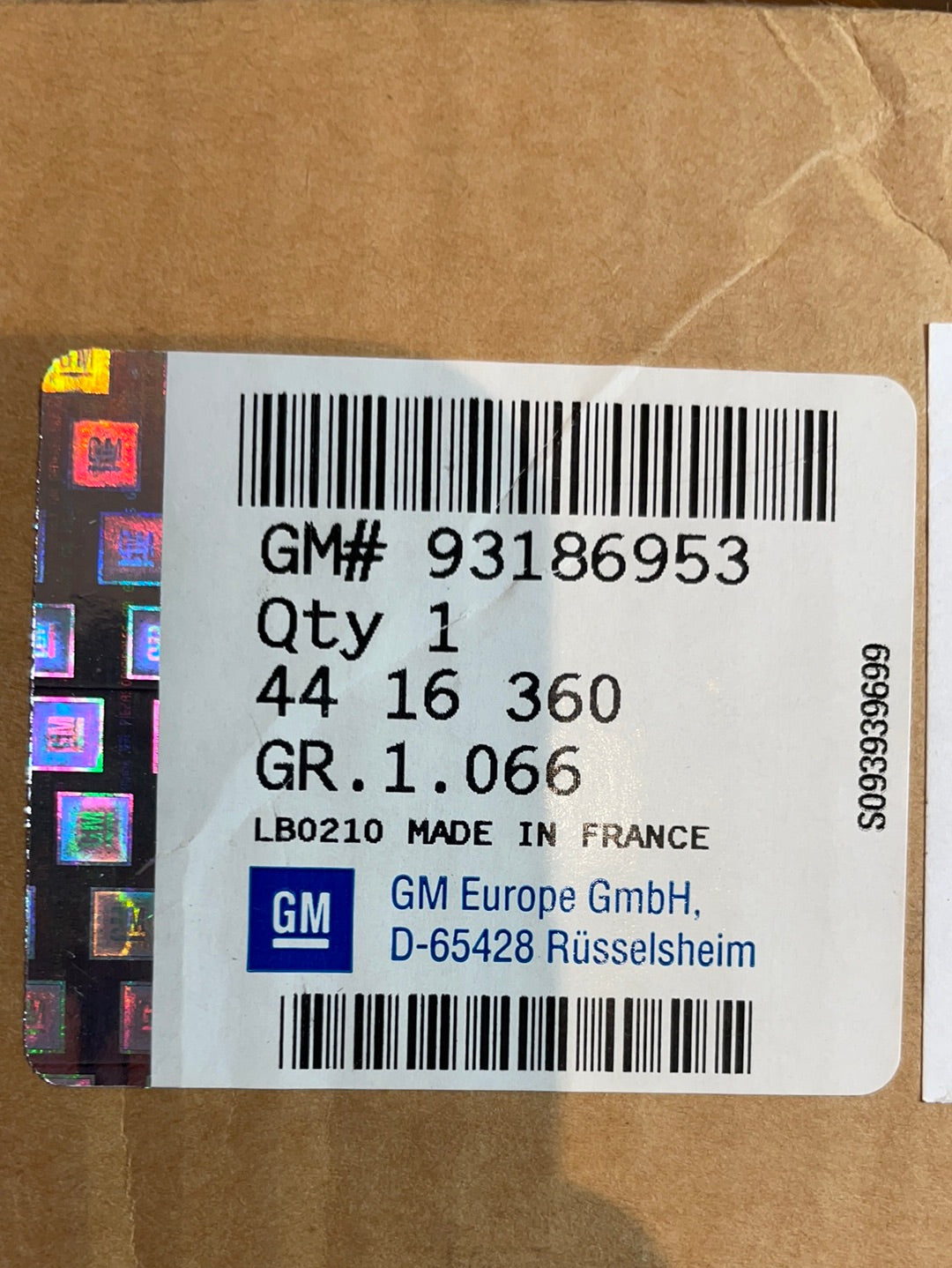Original GM Opel Movano A 2,2 DTI Renault Master II Keilriemensatz Neu