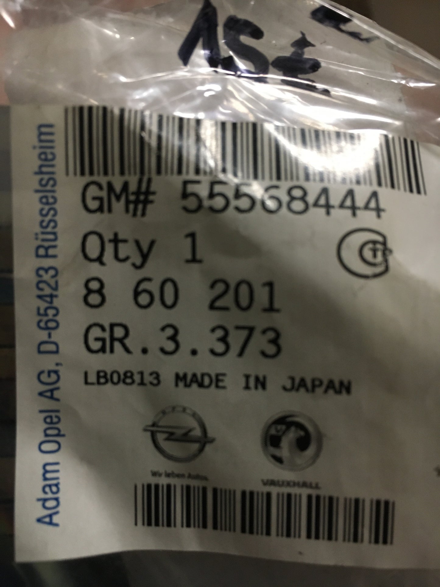 Original Astra K J Schrägheck Ölleitung Lader NEU