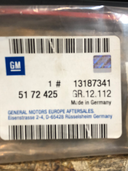 Original GM Opel Zafira B Zierleiste Schutz Vordertüre Neu