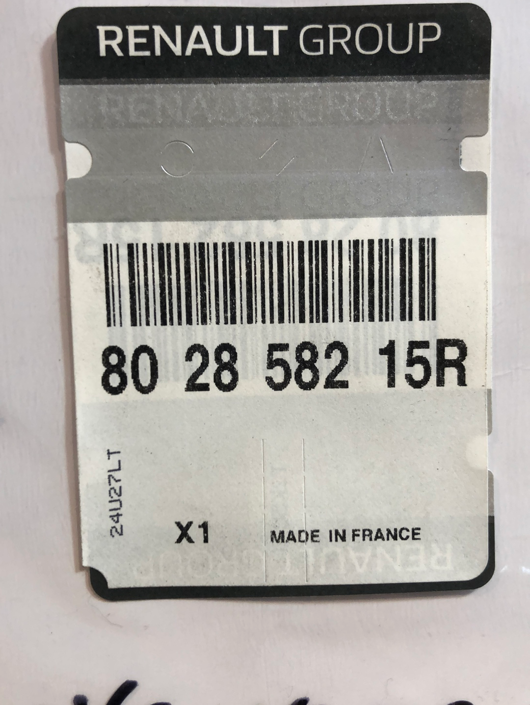 Original Renault Captur SUV Türfolie Fahrerseite vorne Neu