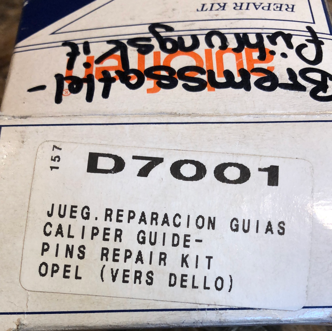 Original Opel Ascona B C Calibra A Corsa A B  Bremssattel Führungskit Neu