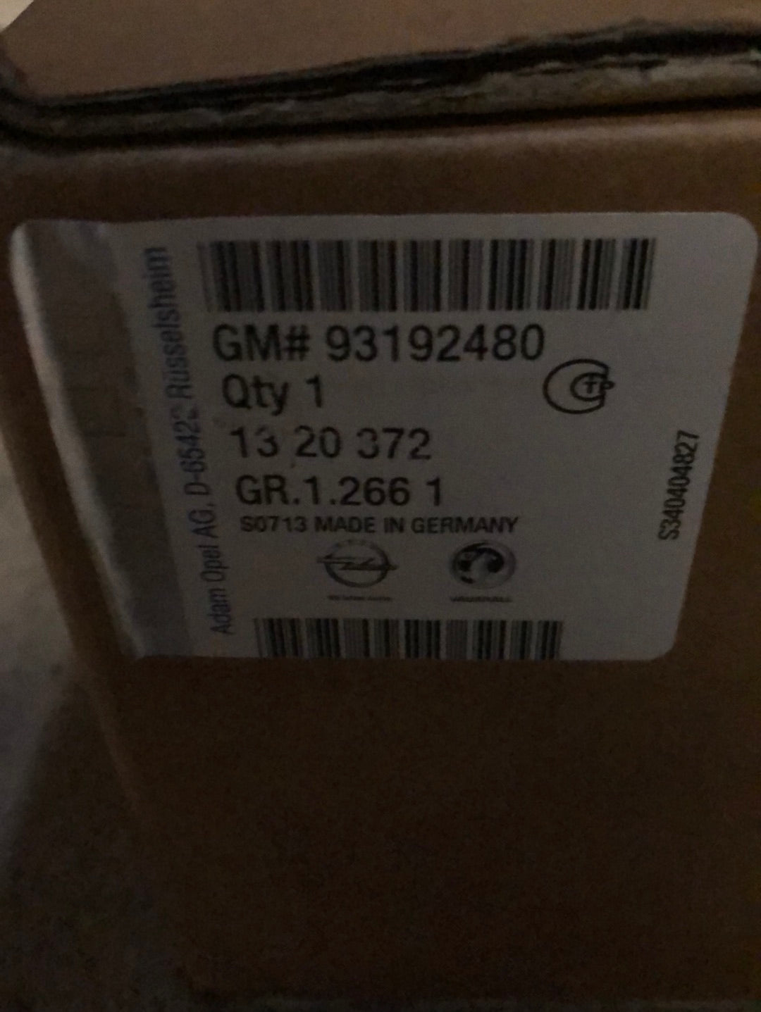Original GM Opel Zafira B Frontgrill Chrom Neu