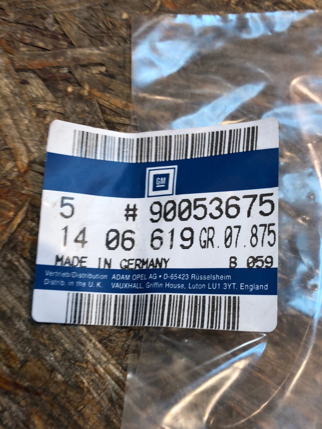 Original GM Opel Distanzstück Stoßfänger Neu