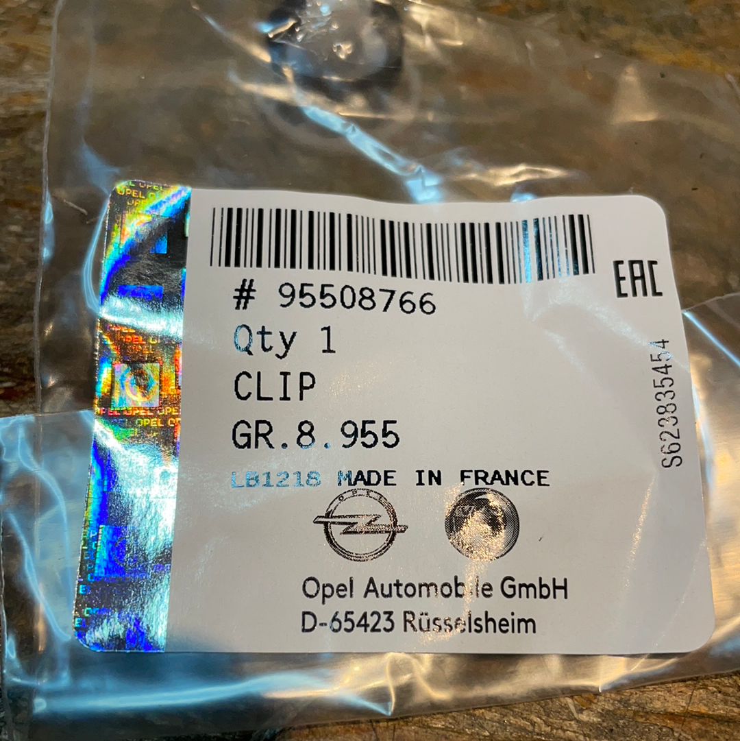 Original GM Opel Vivaro B Clip Vodertüre Neu