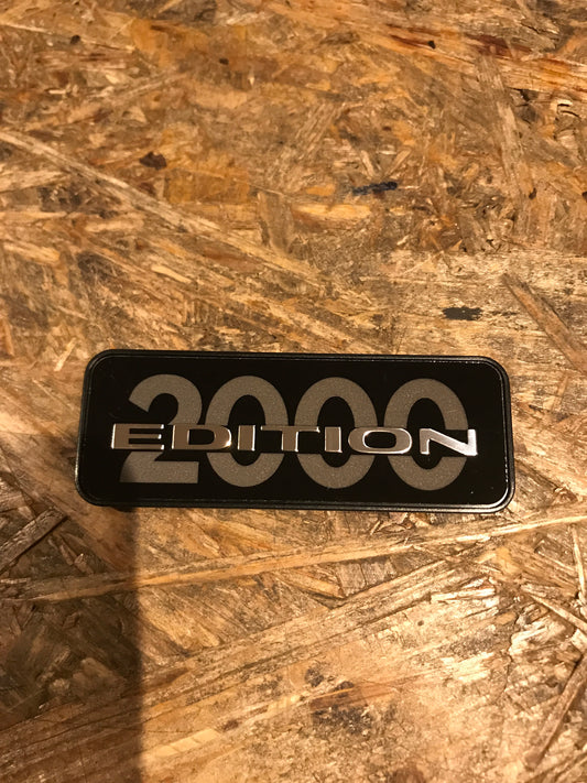 Original 2000 Edition Emblem Vordertür für Vectra B NEU