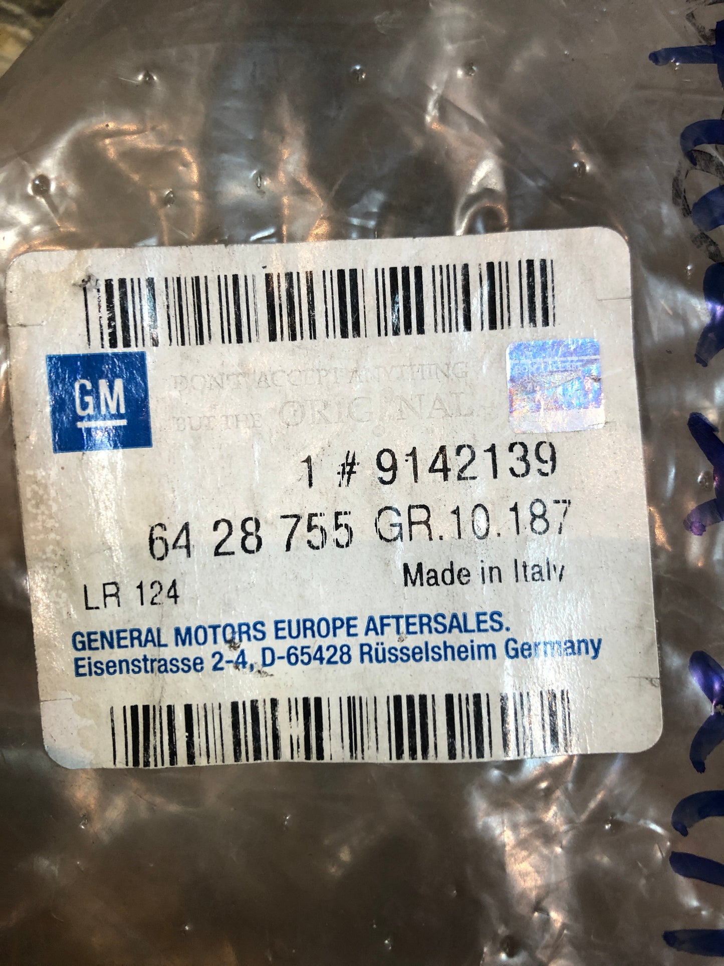 Original GM Opel Zafira A Abdeckung Außenspiegel links Neu