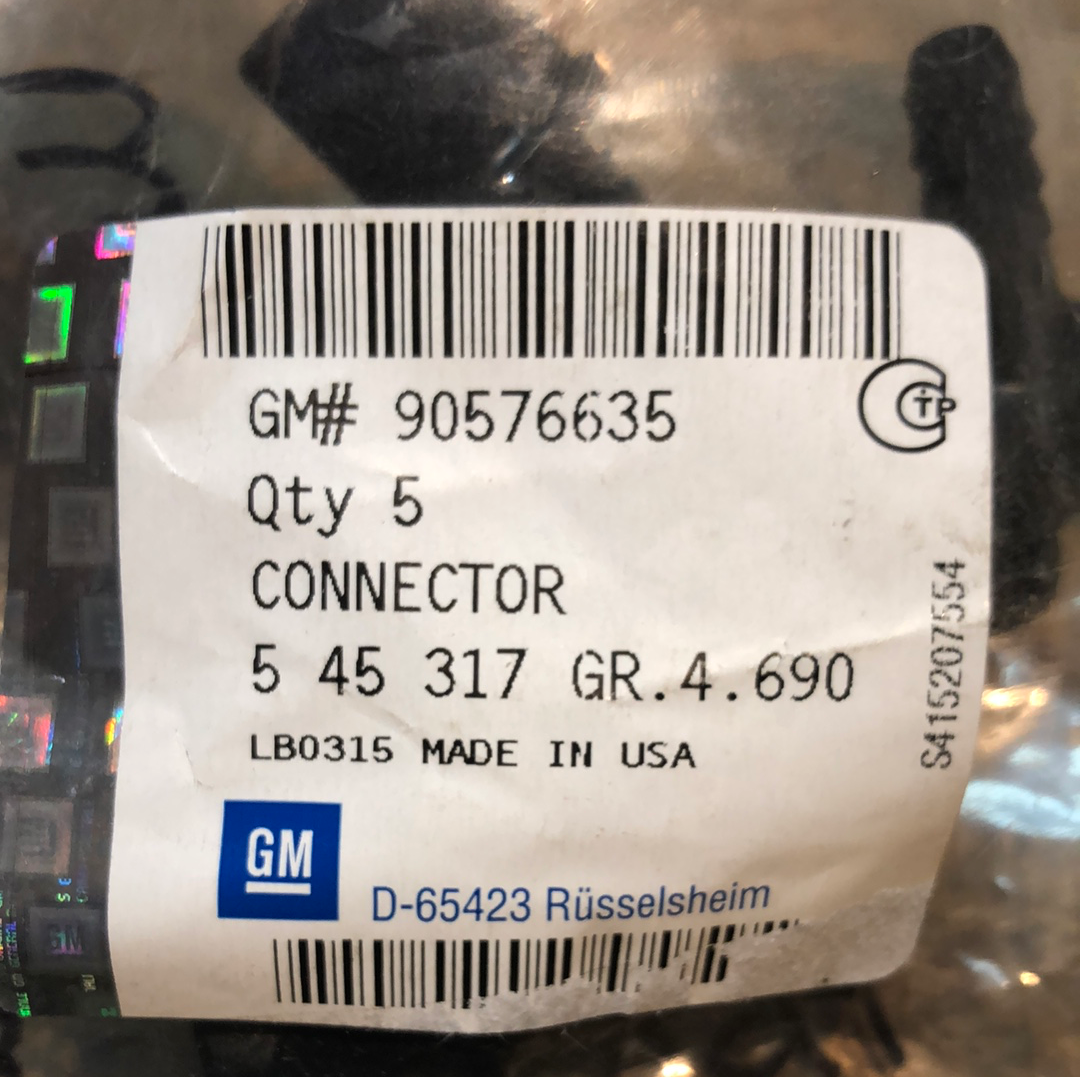 Original GM Opel Astra F Steckverbindung Unterdruckleitung Neu