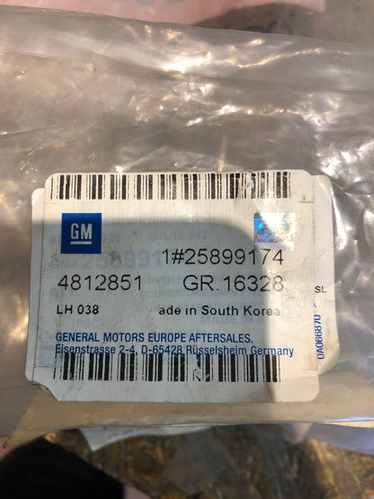Original GM Antara Abdeckung Konsole vorne anthrazit Neu