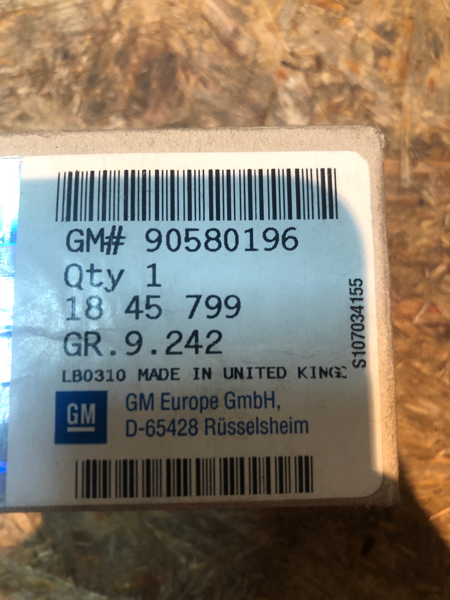Original GM Opel Zafira Widerstand Innenraumgebläse Neu