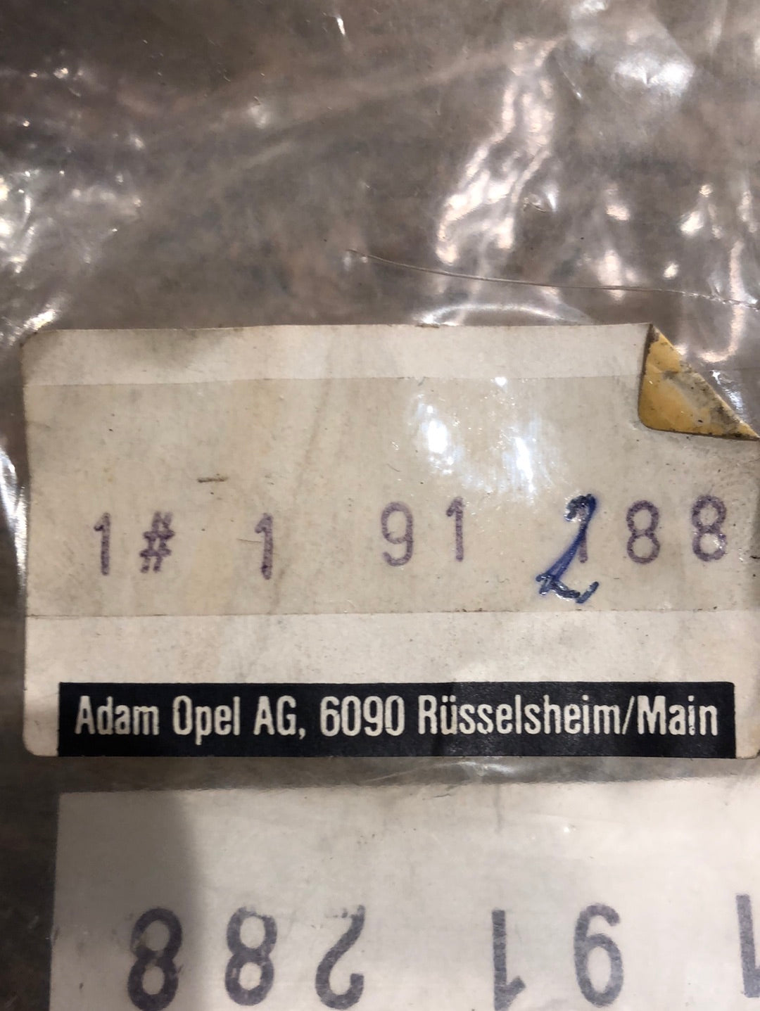 Original GM Opel Rekord E Führung Schiebedach Neu