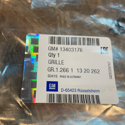 Original GM Opel Adam Verkleidung Kühlergitter Neu