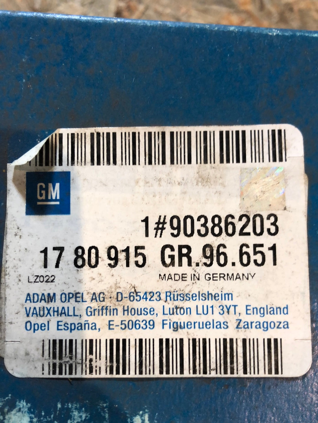 Original GM Opel Corsa A Lautsprecher Neu