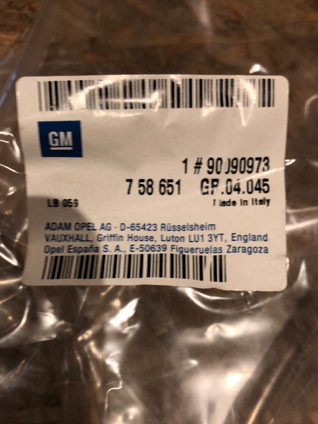 Original GM Opel Monza Kadett E Schutzkappe Getriebe F10 F16 Neu