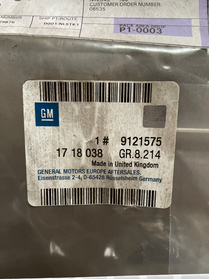 Original GM Opel Astra G Zafira A Schmutzfänger vorne Neu