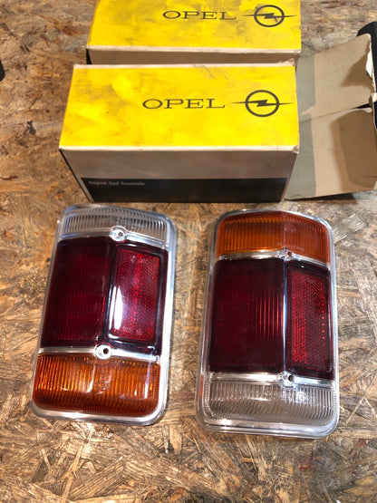 Original Opel Kadett A Caravan Rücklicht Gläser links und rechts Neu