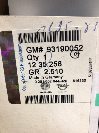 Original GM Opel Tigra B Twintop 1,3 CDTI Z13DT Sensor Saugrohrdruck Neu