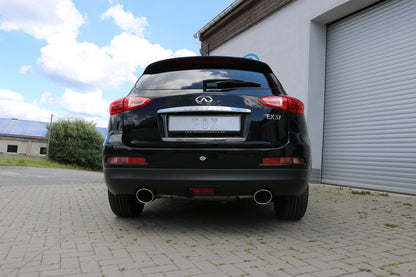 FOX Infiniti EX37 Endschalldämpfer quer Ausgang rechts/links - 129x106 Typ 32 rechts/links
