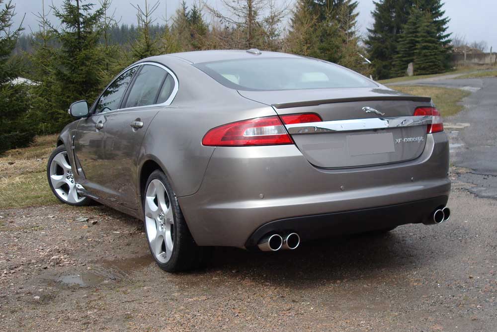 FOX Jaguar XF CC9 Endschalldämpfer rechts/links - 2x90 Typ 16 rechts/links