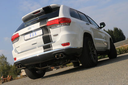 FOX Jeep Grand Cherokee WK II - 5,7l Endschalldämpfer rechts/links - 2x90 Typ 25 rechts/links