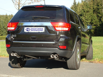 FOX Jeep Grand Cherokee WK - 3,6l Endschalldämpfer rechts/links - 2x80 Typ 17 rechts/links