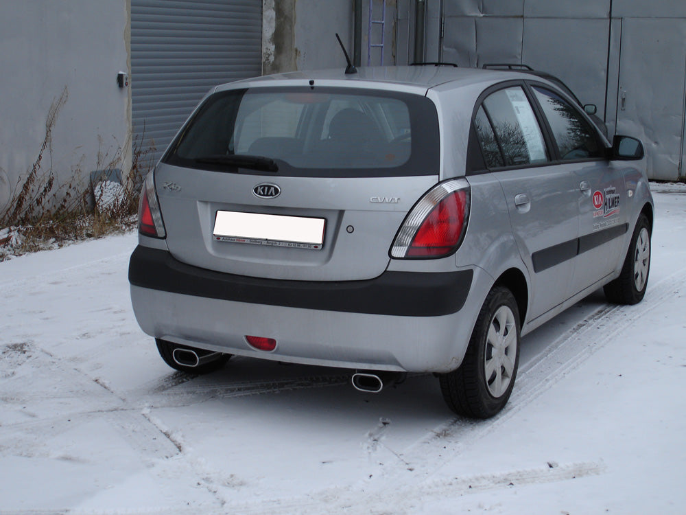FOX Kia Rio II Endschalldämpfer Ausgang rechts/links - 135x80 Typ 53 rechts/links