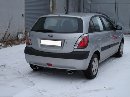 FOX Kia Rio II Endschalldämpfer Ausgang rechts/links - 135x80 Typ 53 rechts/links