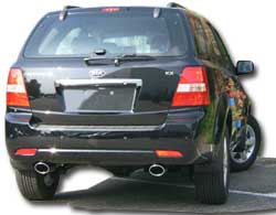 FOX Kia Sorento Typ JC Facelift V6 Endrohrgeweih Ausgang rechts/links  - 115x85 Typ 33 rechts/links