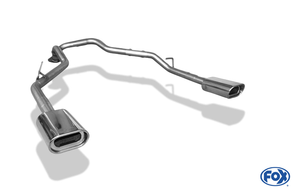 FOX Kia Sorento Typ JC Facelift Endrohrgeweih Ausgang rechts/links  - 135x80 Typ 53 rechts/links