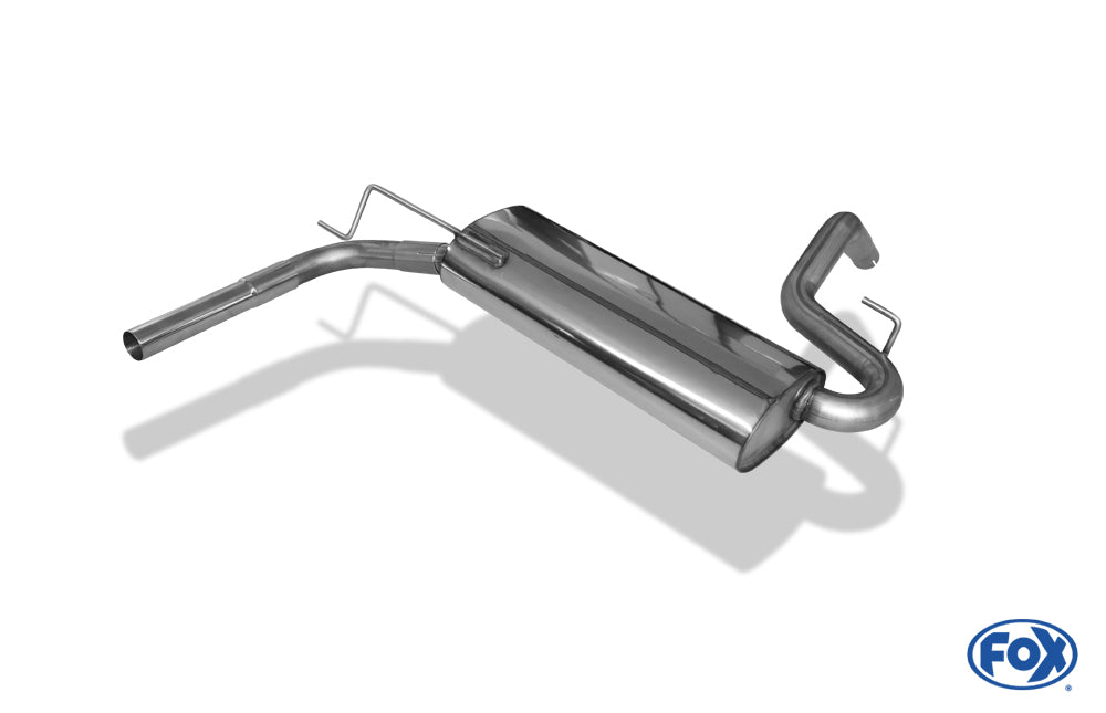 FOX Lada Niva 4x4 Endschalldämpfer quer Ausgang links - 1x45 Typ 10 links