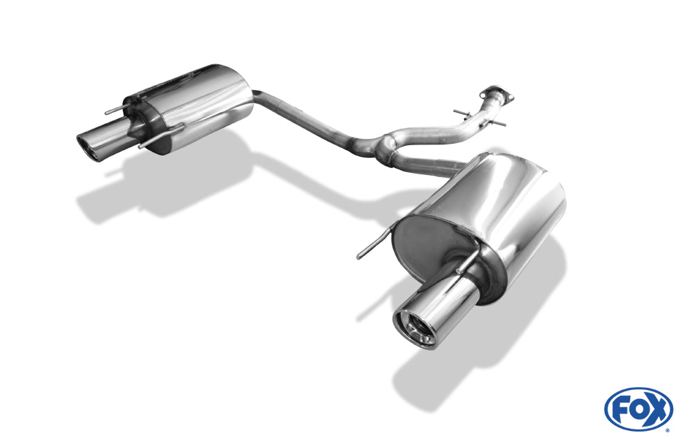 FOX Lexus IS C 250 Endschalldämpfer einflutig rechts/links - 1x100 Typ 17 rechts/links