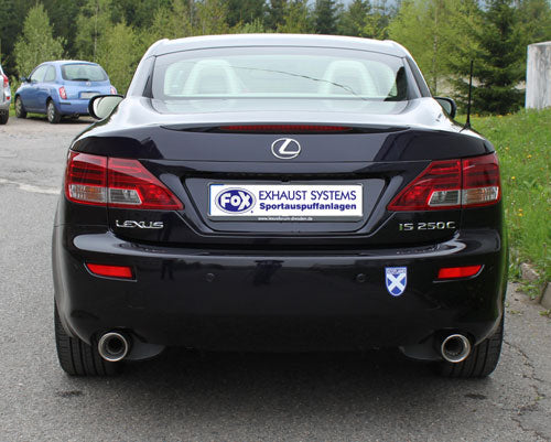 FOX Lexus IS C 250 Endschalldämpfer einflutig rechts/links - 1x100 Typ 17 rechts/links