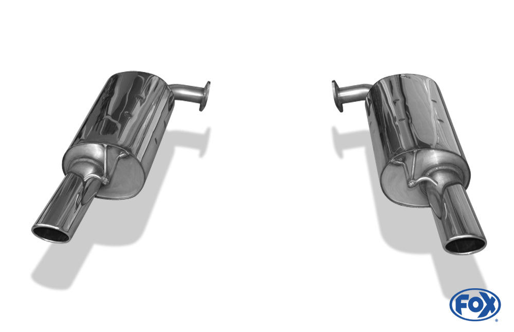 FOX Lexus GS - JZ160 Endschalldämpfer rechts/links - 115x85 Typ 32 rechts/links