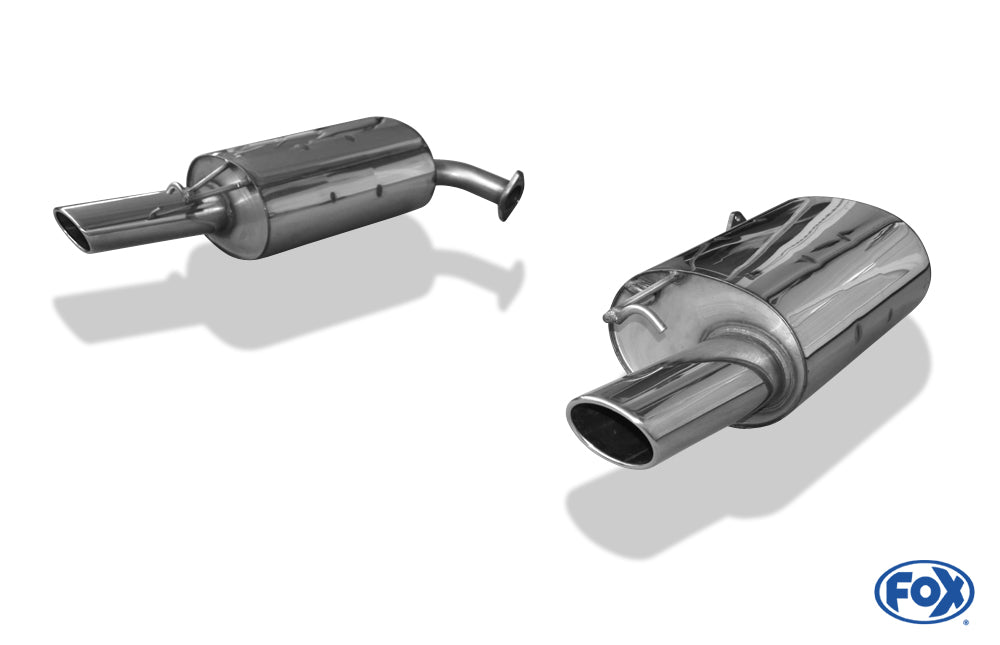 FOX Lexus GS - JZ160 Endschalldämpfer rechts/links - 115x85 Typ 32 rechts/links